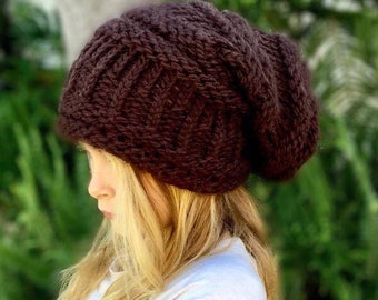 STICKMÖNSTER TILL VÄVLOST - Slö mössa - Knifty Knitter - Mönster för rund vävstol - Dam - Flickor - Shaylee Slö mössa - Ava Girl Mönster