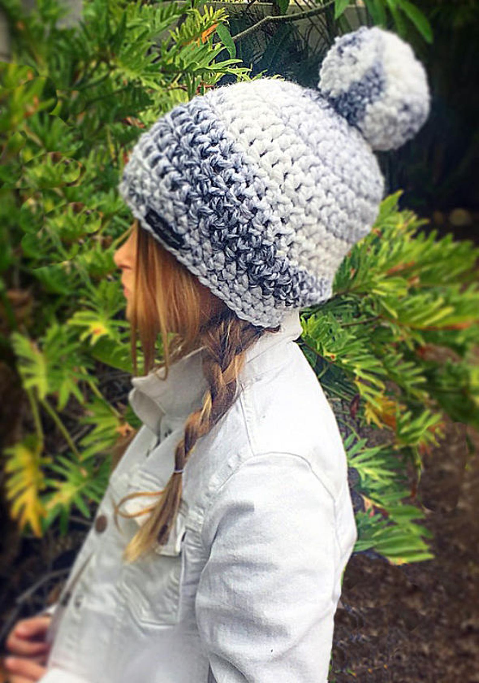Easy CROCHET PATTERN Chunky Beanie Hat Hat Crochet Pattern - Etsy