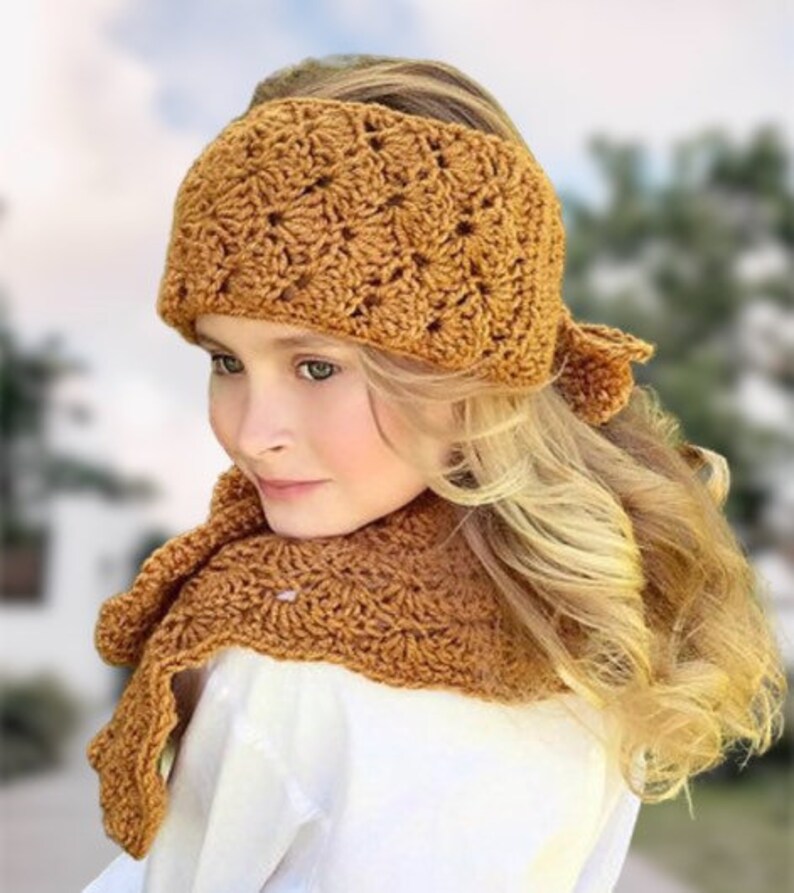 EASY CROCHET PATTERN Head Warmer Neck Warmer Hudson - Etsy