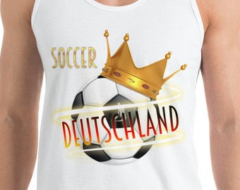Soccer tank top Germany (Deutschland) - soccer mom tank top