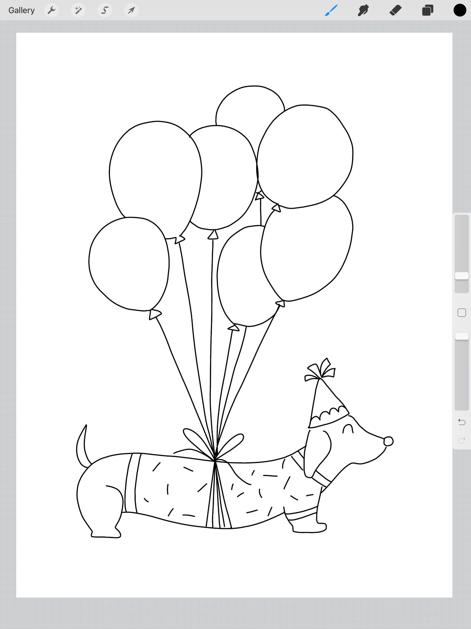 Party animal birthday coloring pages / kids birthday party / | Etsy