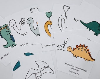 Dinosaur pun Valentine’s Day cards - cards for classmates - printable Valentine’s Day cards for kids - funny Valentine’s - coloring sheet