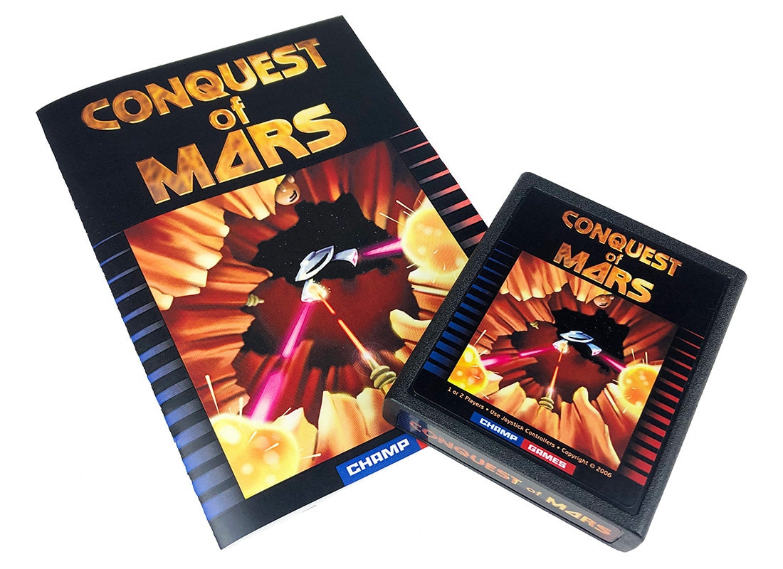Conquest of Mars Atari 2600 Homebrew Game - Etsy