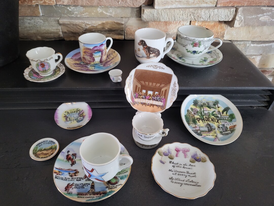 Small Collection of Mini Teacups - Etsy