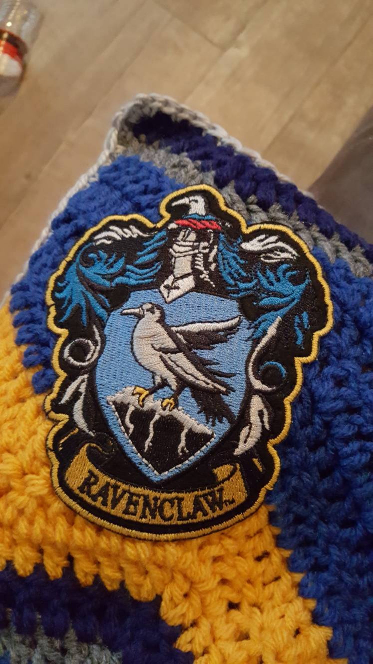 Potter fans Check out this Ravenclaw lap blanket. Etsy