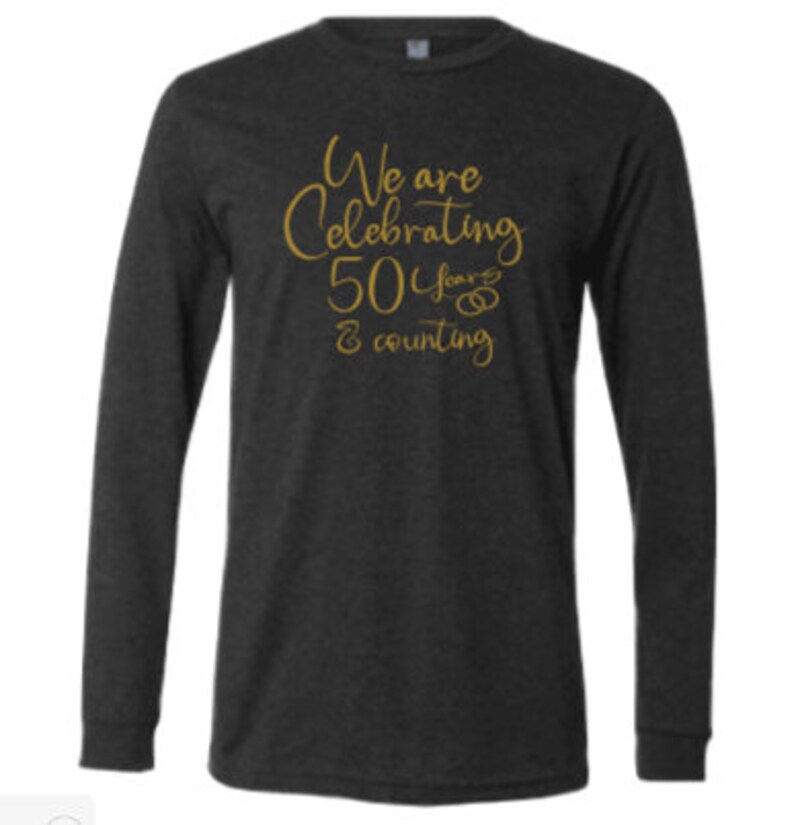50th anniversary party T Shirt Anniversary t shirt for Etsy