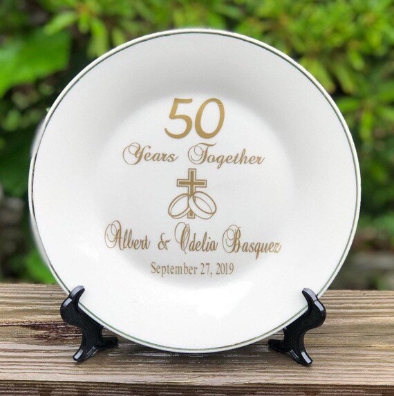 Personalized 20th Anniversary Plate: Religious Keepsake Gift - Etsy