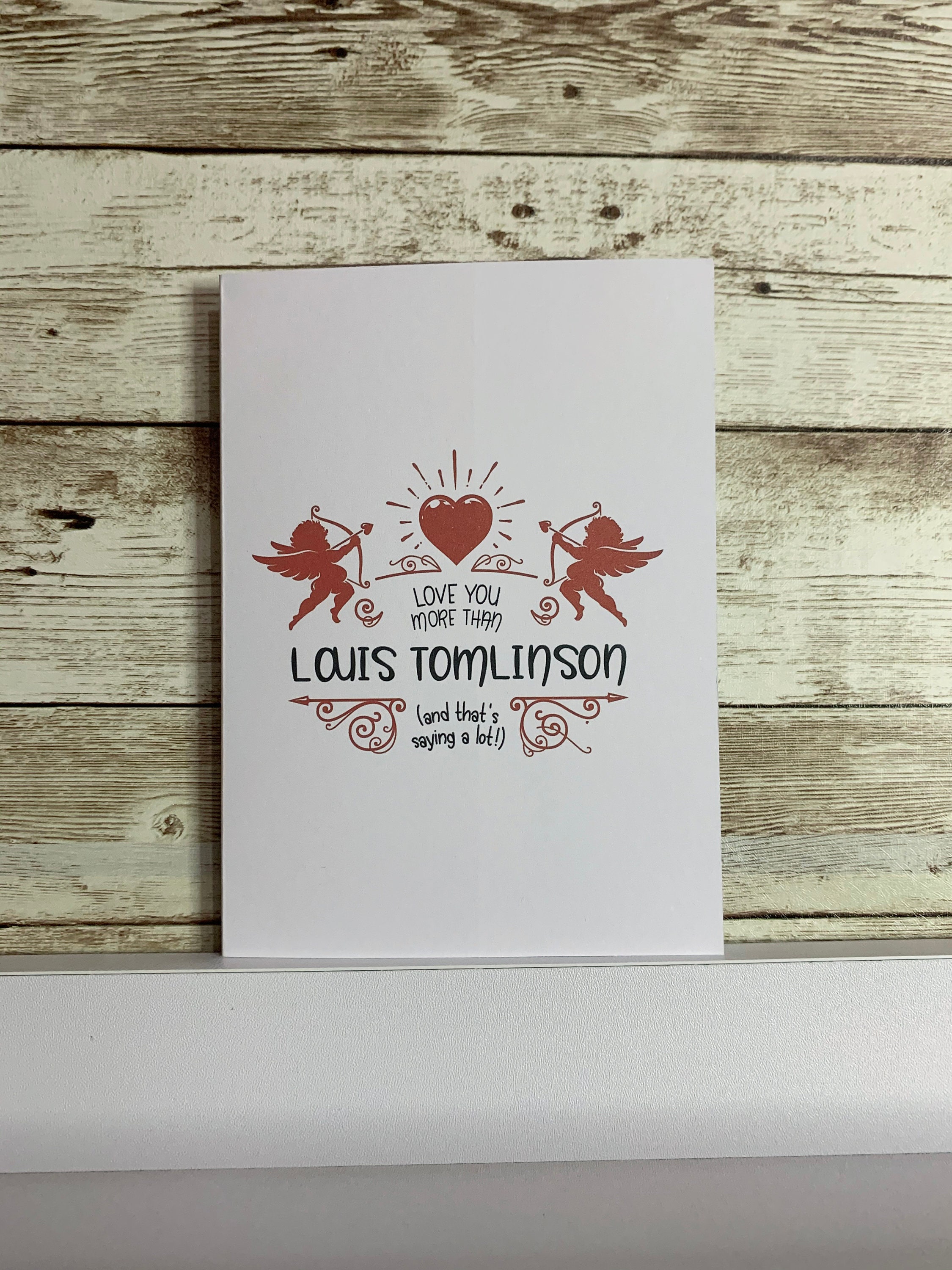 Louis Tomlinson Green Hoodie | Greeting Card