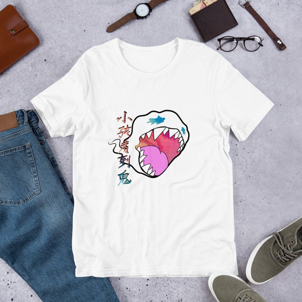 Kids See Ghosts Kanji Short-Sleeve Unisex T-Shirt