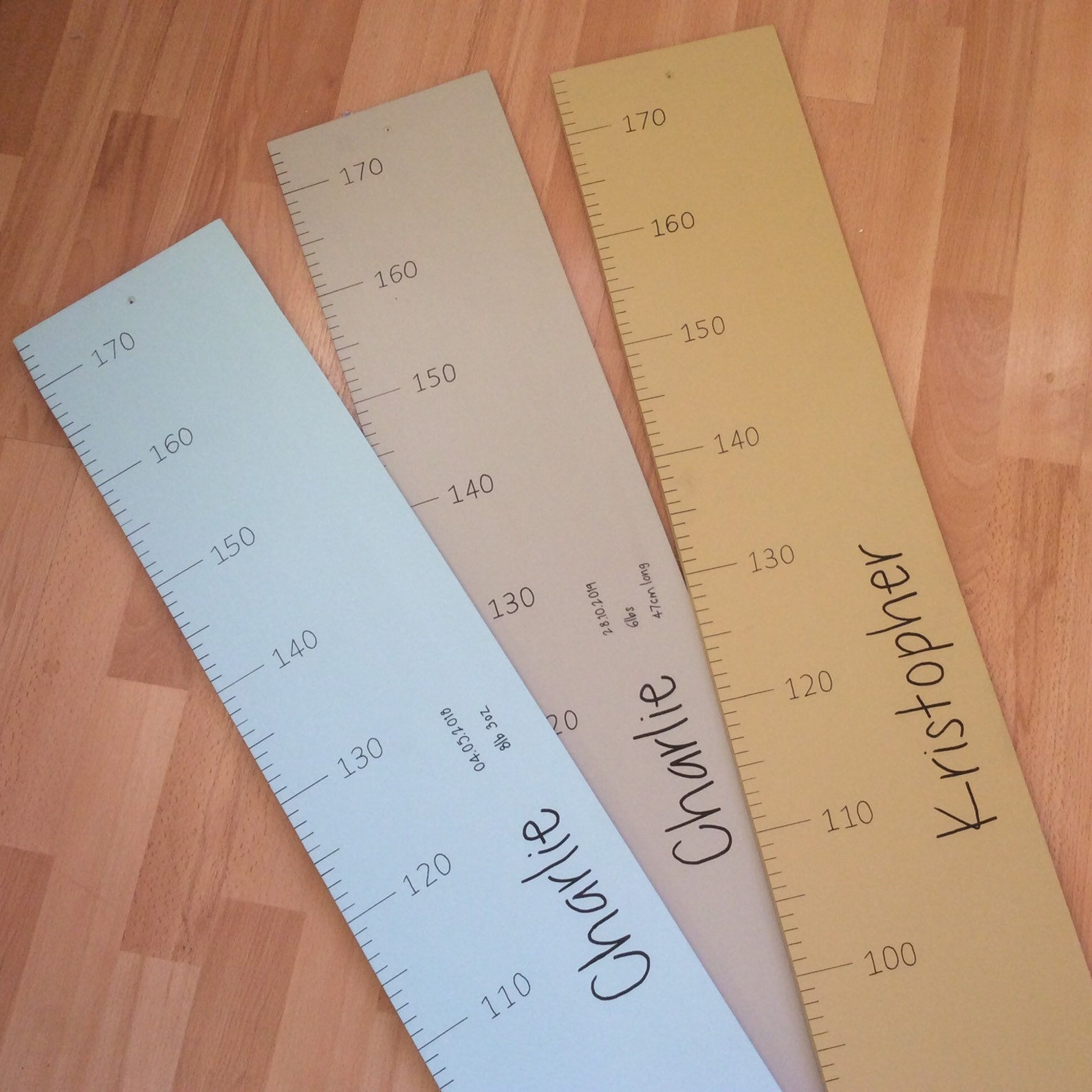 Personalised Height Chart a great way to record the growth Etsy