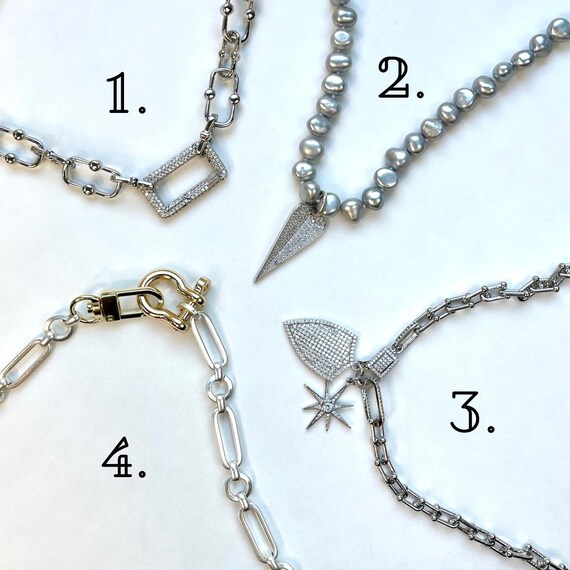 Silver lining best sale necklace