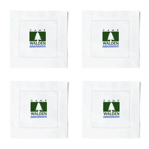 Camp Walden Cocktail Napkin Set Vintage Summer Camp The Parent Trap Cocktail Napkin | Perfect for hostess, bridesmaids, bachelorette party
