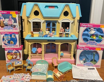 1993 fisher price loving family dollhouse
