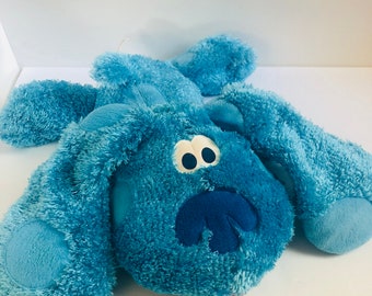 2003 Fisher Price Mattel Inc large floppy Blues Clues plush toy