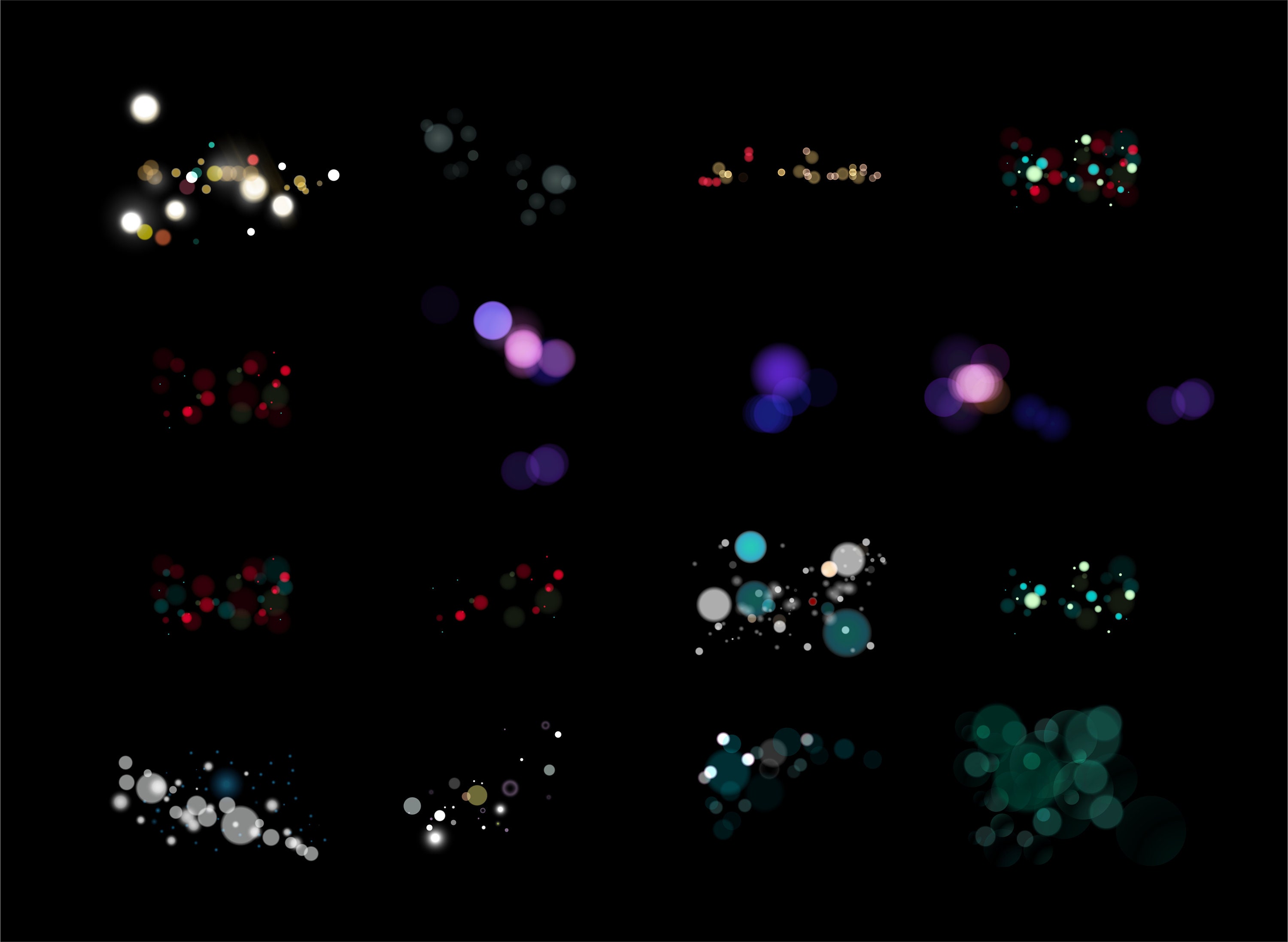 95 Color Bokeh Photo Overlays, Color Bokeh Overlays PNG Clipart ...