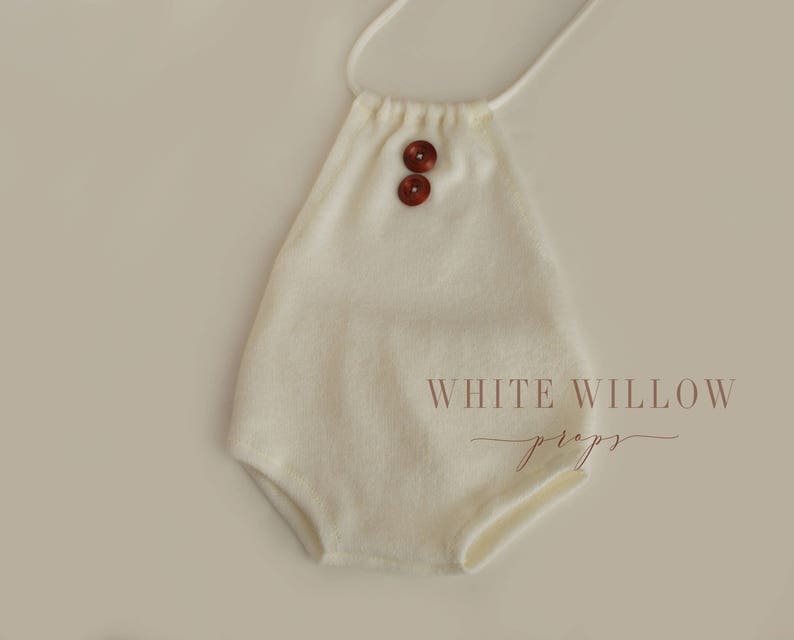 lace romper with tieback set sitter Twin set photography prop newborn twin set ivory girl and boy romper Emma and Ethan twin set