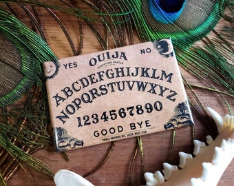 Occult Locker Magnet Ouija Board 2" X 3" Fridge