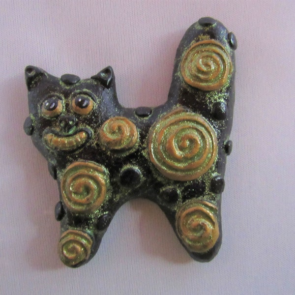 Paper Mache Cat Etsy