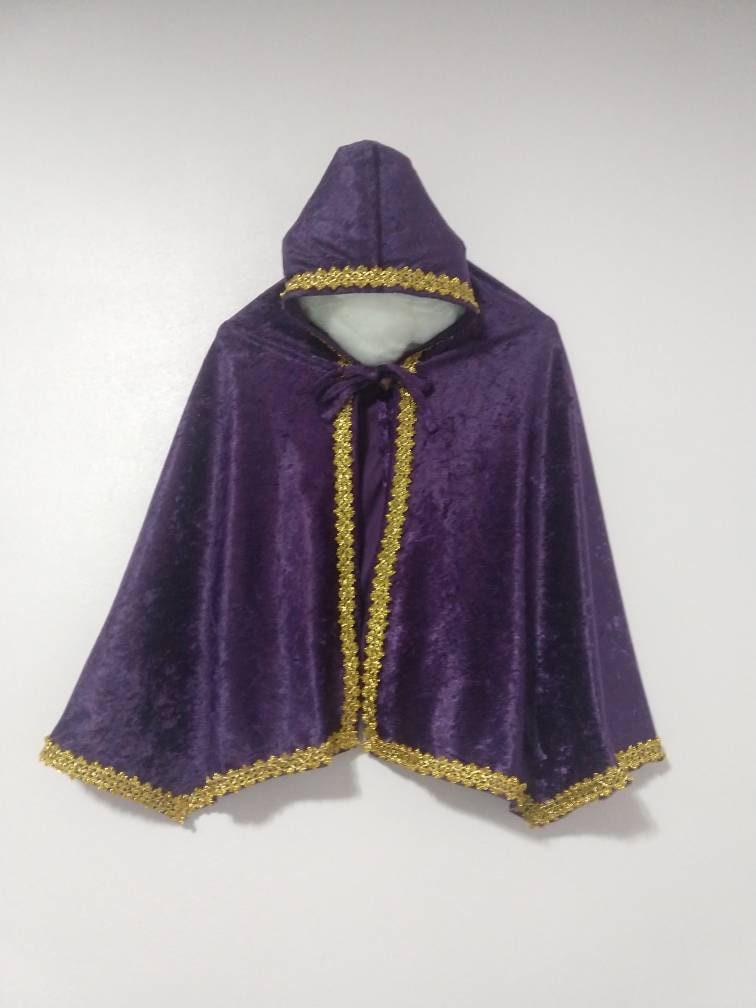 Adult Princess Prince Velvet Cape ADULT Hooded Capes Etsy UK