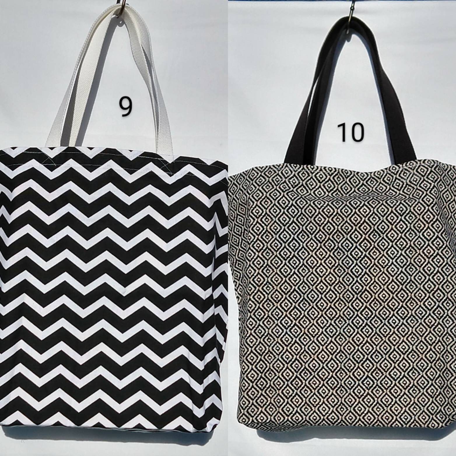 Washable Reusable Cotton Shopping Bags Market Bags Tote Etsy