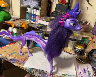 Raya and the Last Dragon Custom Painted Figures Jagan, Pengu,Amba, Sisu, Pranee