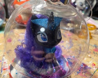 My little Pony Nightmare  Rarity Christmas Ornament