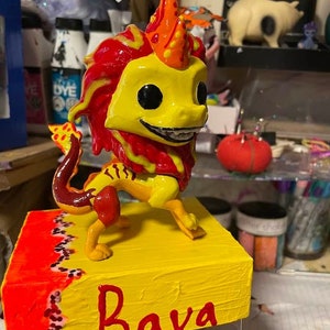 Raya and the Last Dragon custom painted Rava pop