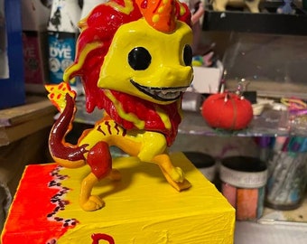 Raya and the Last Dragon custom painted Rava pop