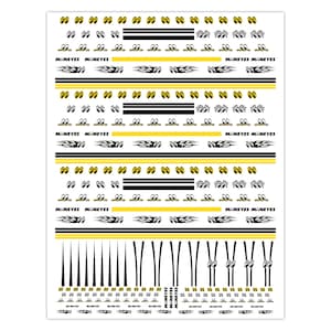 Diecast Decal Sheet digital download 1/64