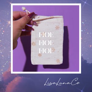 HOE HOE HOE - Christmas gift bag