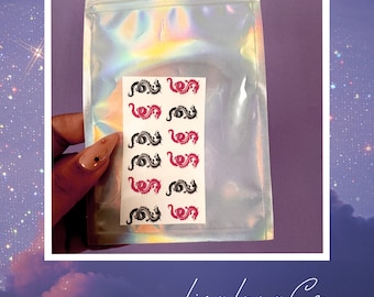 Dragons - waterslide nail decals