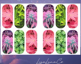 Mary Jane - waterslide nail decals