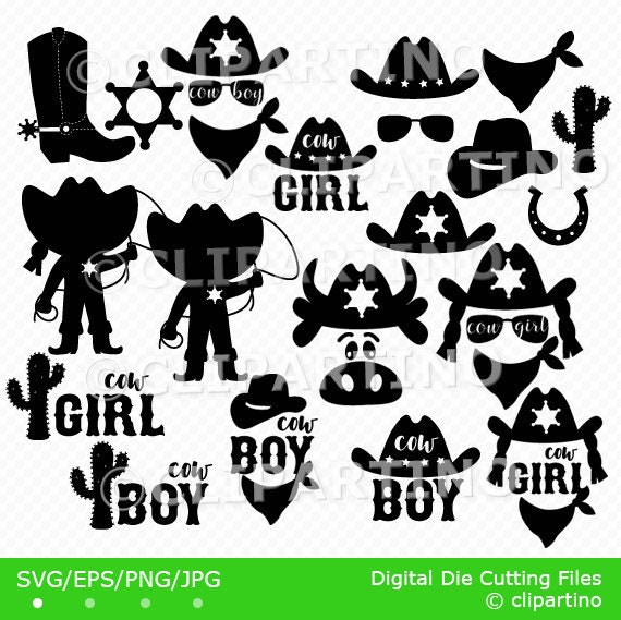 Download Cowboy Svg Cowgirl Shirt Cowboy Hat Boots Western Svg Files Etsy