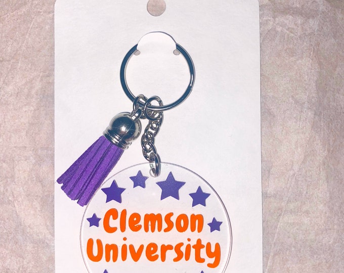 Custom college keychain | perfect graduation gift