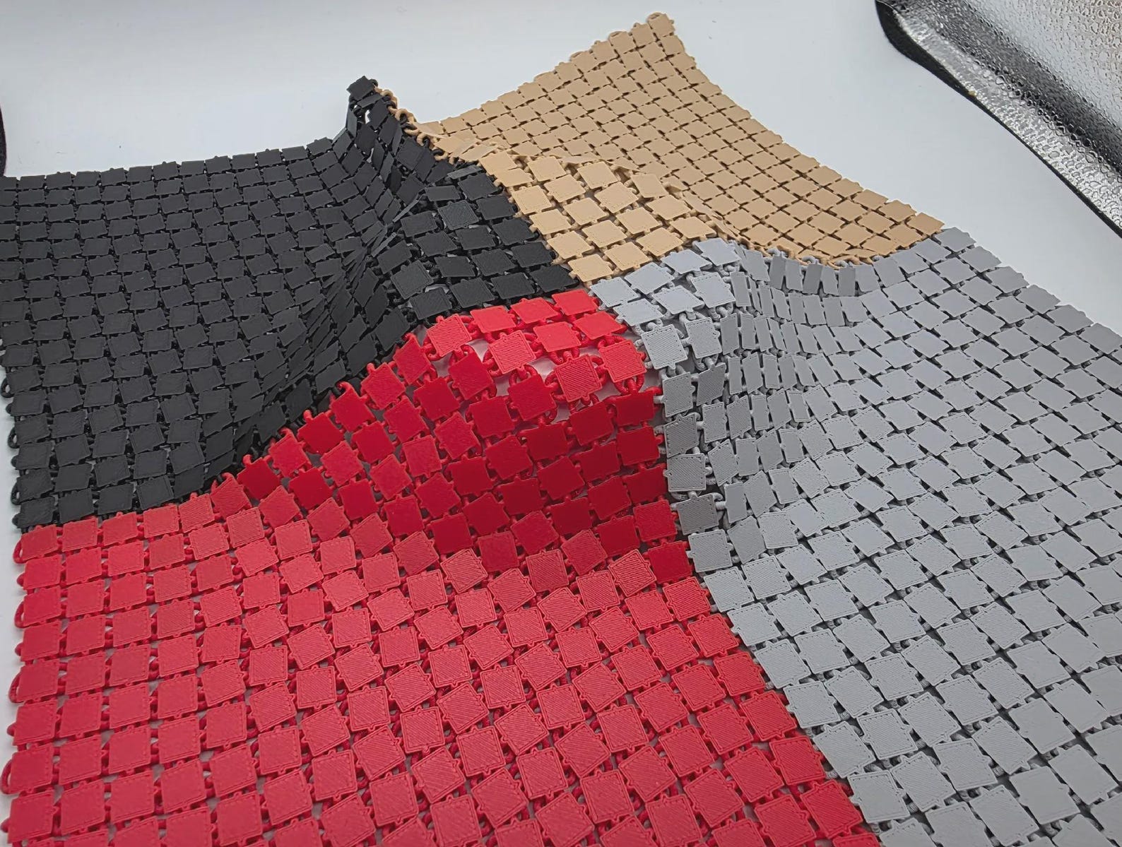 Snapping Cloth Snap Fabric - Connectable Cloth System - Extreme Flexibility - 5 Model ...