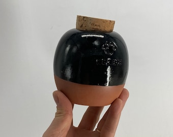Black brown cat urn, tortoiseshell cat urn, Black ginger dog urn