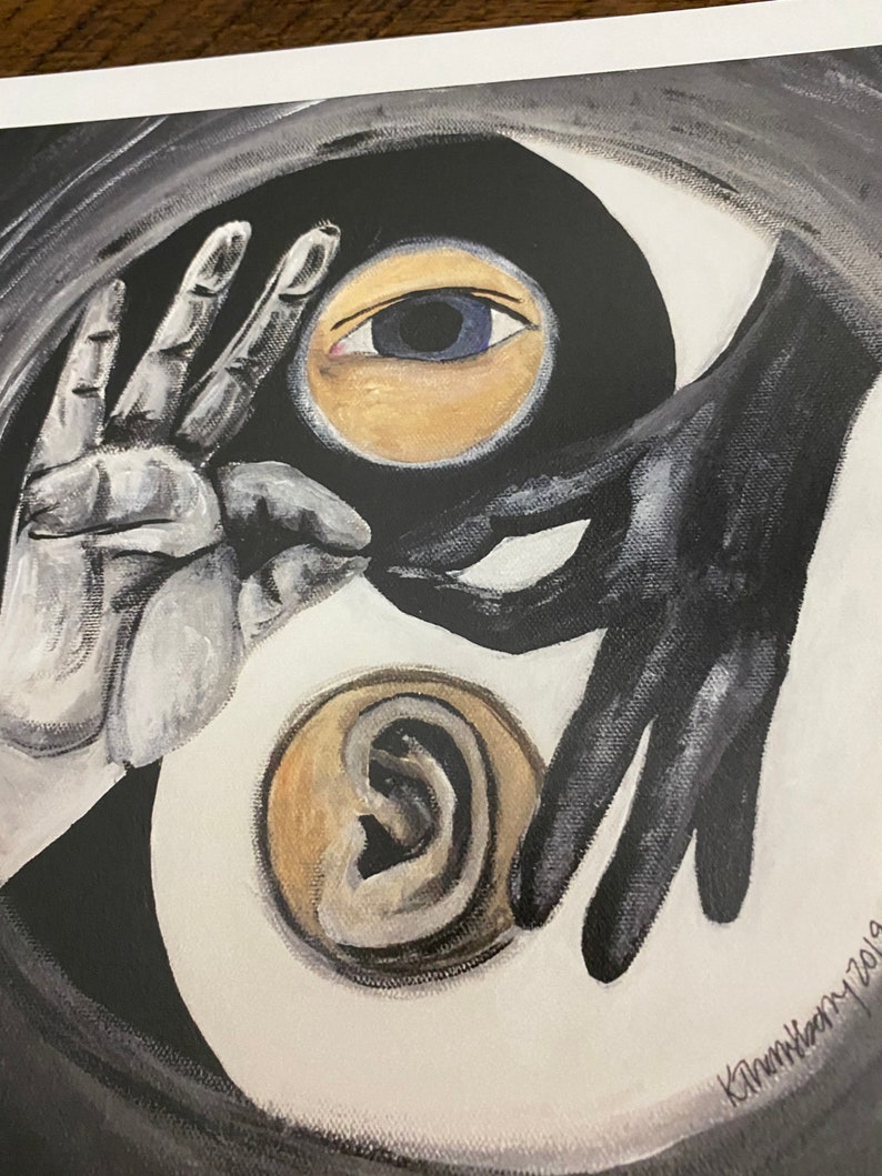 Yin yang interpreter ASL print