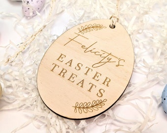 Easter Basket Tag  • Easter Gift  • Personalised Easter Basket Tag  • Easter Bunny  • Rabbit  • First Easter
