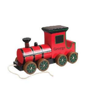 Personalised Wooden Toy • Wooden Train  • Classic Train Toy • Toy Train • Toddler Toy • Toddler Birthday Gift • 1st Birthday