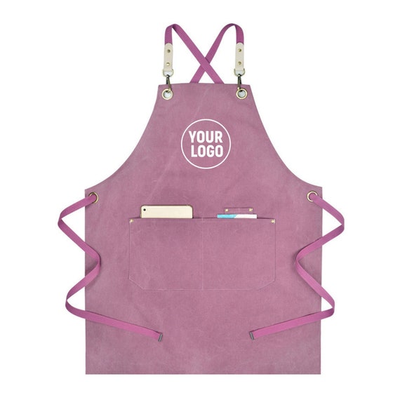 Personalized Custom Apron with Name | Canvas Funny Aprons Gift for Women Men