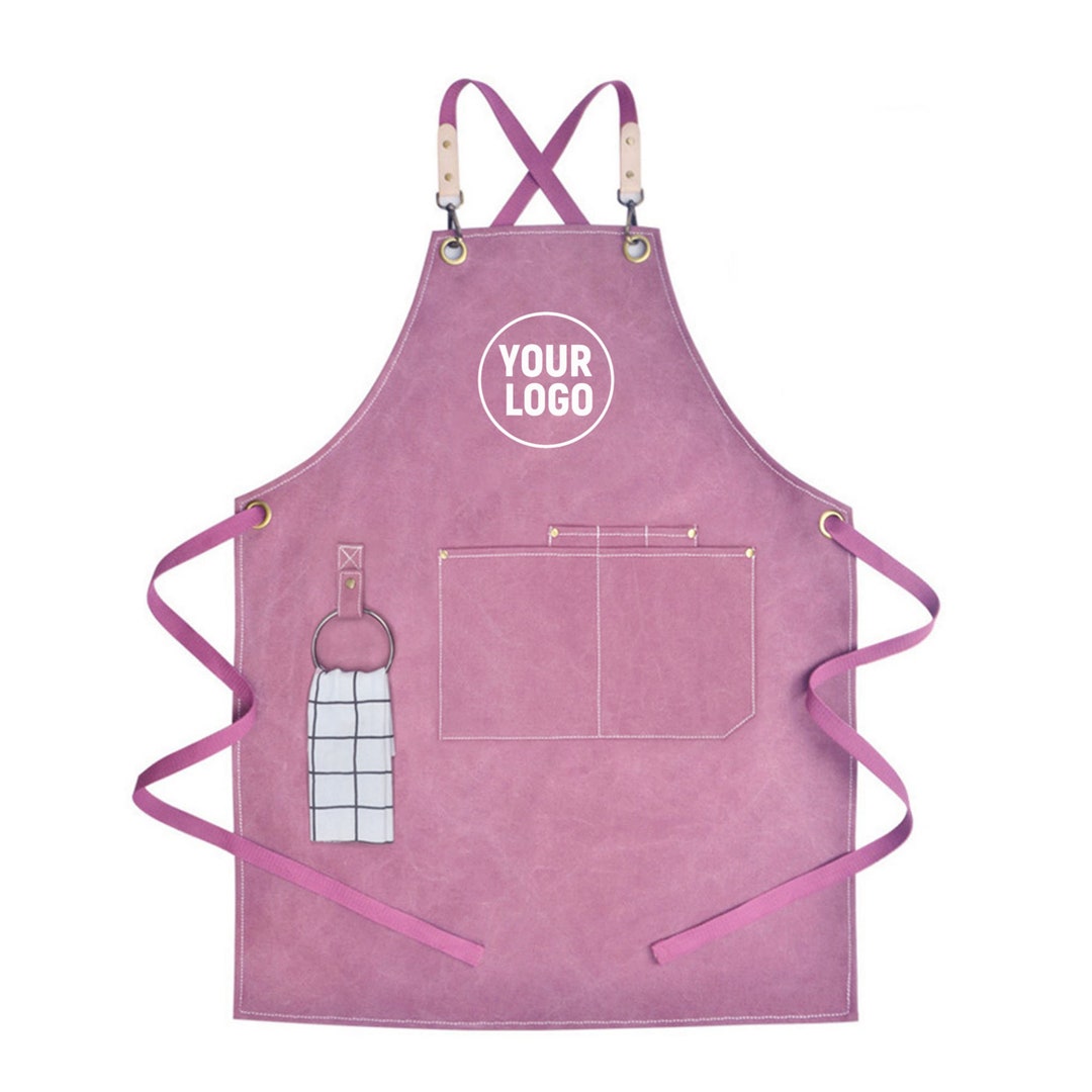 Cross-Back Apron With Pockets And 3 Removable Towels – Comfortable Cooking & Grilling Apron For Men And Women