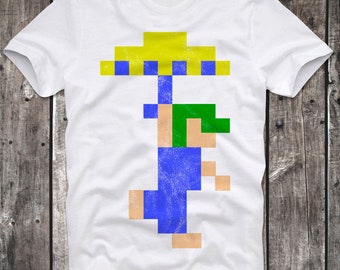 T-Shirt Lemmings Game Gamer Gaming Nerd Geek Amiga C64 Commodore Atari Cult Retro Vintage