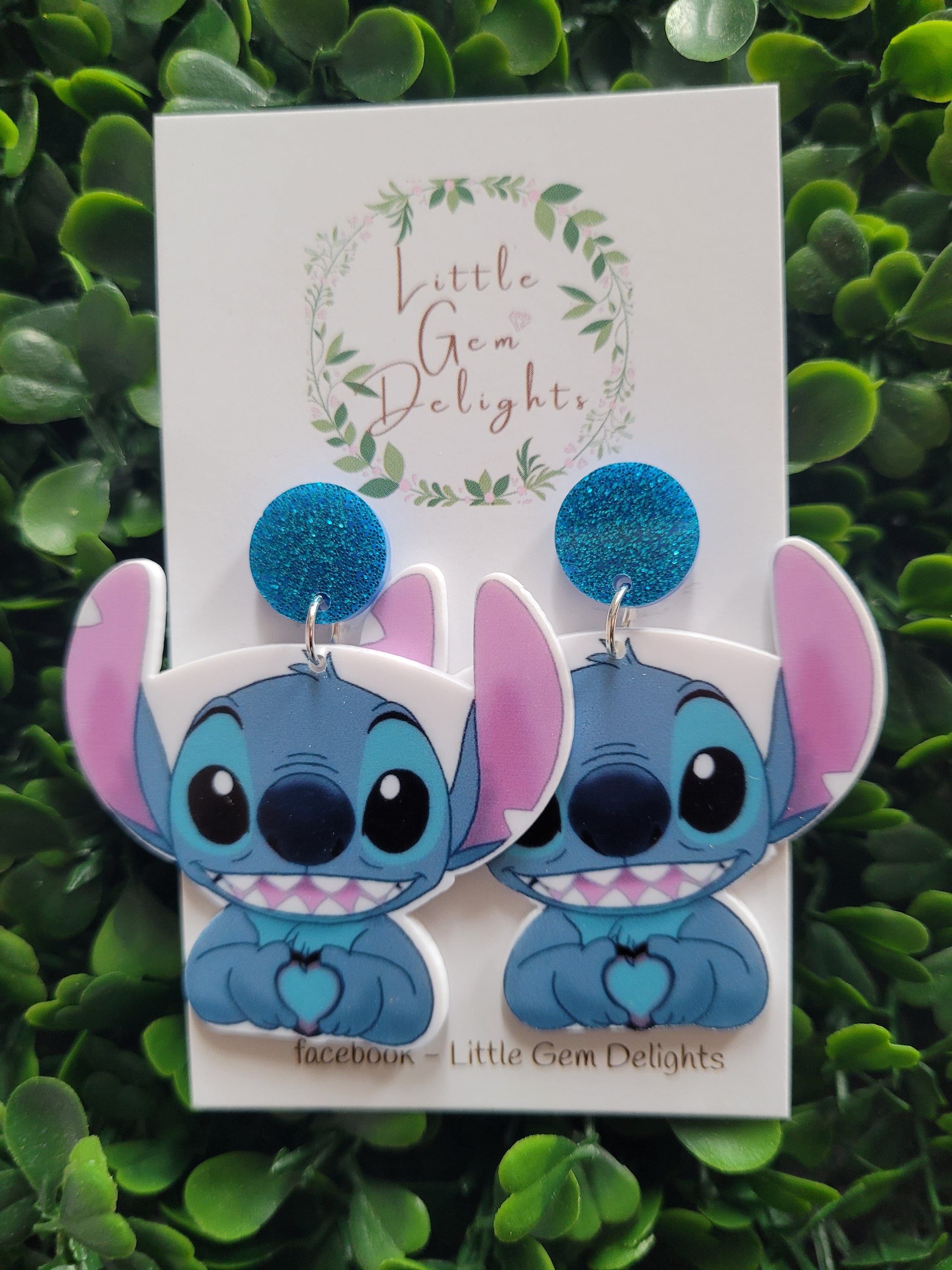 Stitch Statement Dangle Earrings Etsy