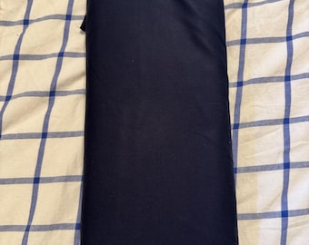 Fabric Finders Navy Pique Fabric by the Yard