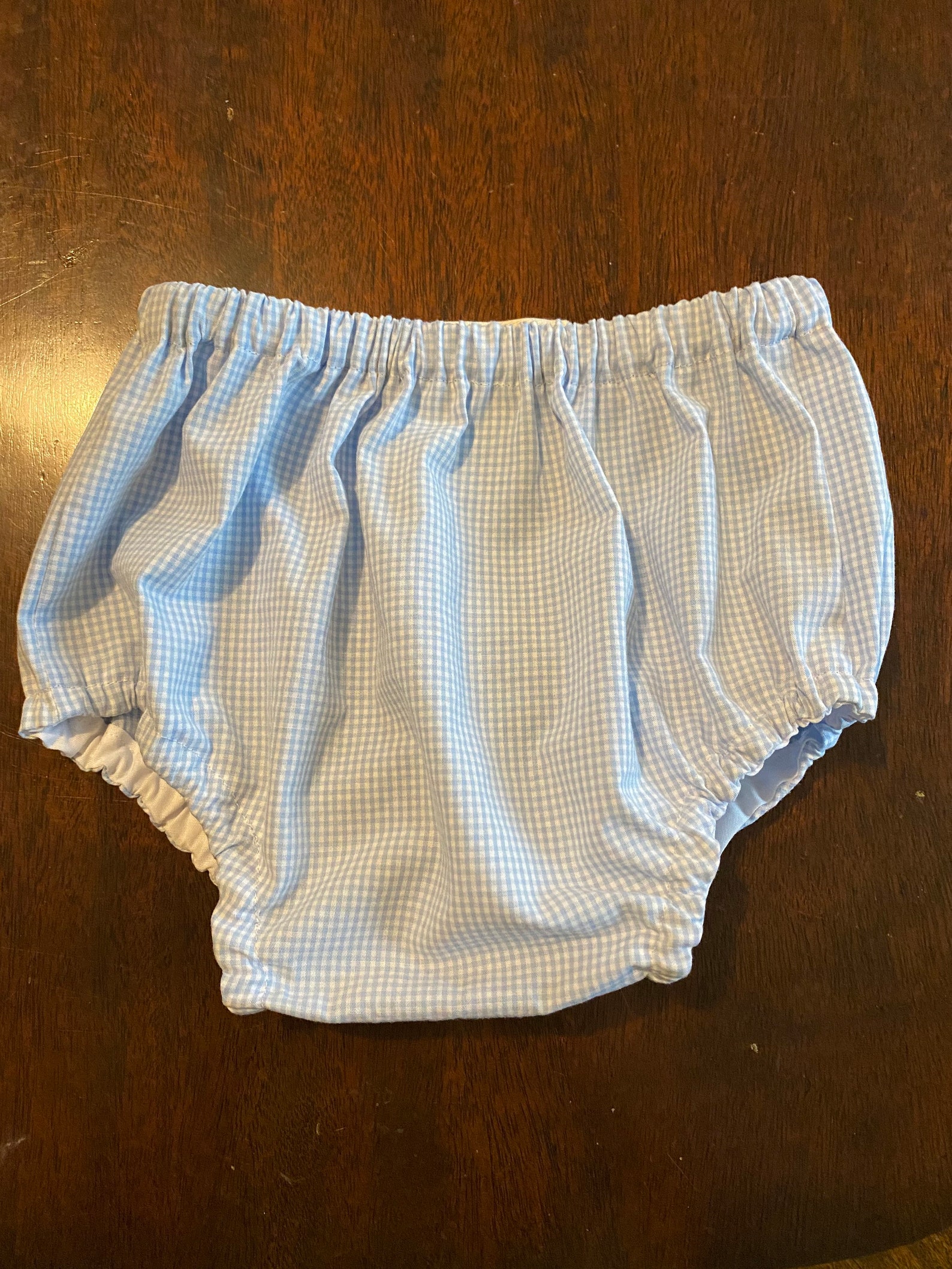 Bloomers in Light Blue 1/16 inch Gingham Etsy