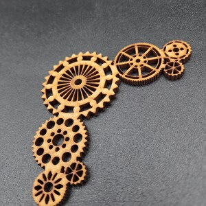 Journaling page corner decoration, ephemera, laser cut