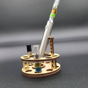 Oil pen and cartridge holder - vape pen holder - 510 cart holder