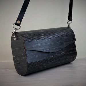 Wooden clutch bag, Wood Bag, Ice Wood, Ladies Bag, Evening clutch, Modern clutch, Wooden handbag, Wooden purse, Gift for Her, Unique bag