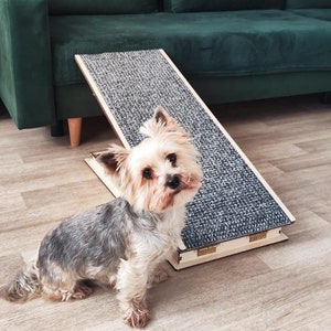 Dog ramp for couch, Dog ramp for bed, Adjustable dog ramp, Foldable dog ramp, Pet ramp, Dog ramp with carpet, Indoor dog ramp, Pet steps