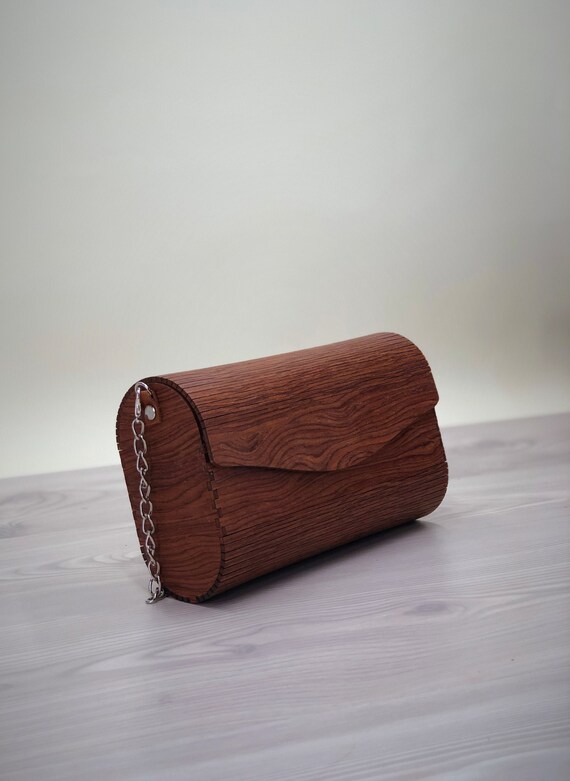 wooden clutch